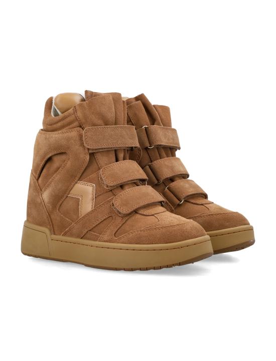 26FW 이자벨마랑 베켓 웨지 스니커즈 BK0010FAB3E04S 50CO COGNAC - ISABEL MARANT