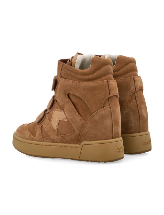 26FW 이자벨마랑 베켓 웨지 스니커즈 BK0010FAB3E04S 50CO COGNAC - ISABEL MARANT