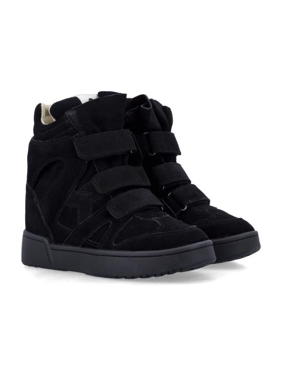 26FW 이자벨마랑 베켓 웨지 스니커즈 BK0010FAB3E04S BKMD BLACK MIDNIGHT - ISABEL MARANT