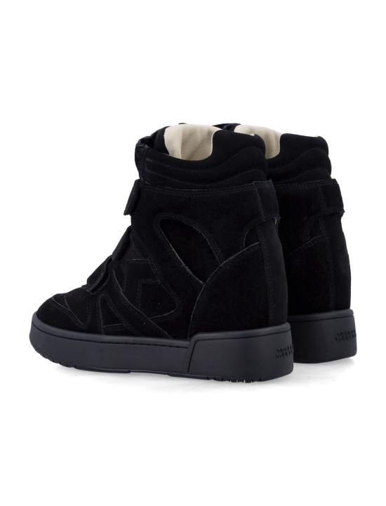 26FW 이자벨마랑 베켓 웨지 스니커즈 BK0010FAB3E04S BKMD BLACK MIDNIGHT - ISABEL MARANT