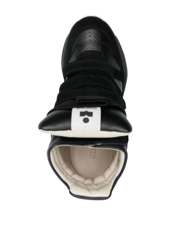 26FW 이자벨마랑 발스키 하이탑 스웨이드 웨지 스니커즈 BK0009FAA1E17S 01BK BLACK - ISABEL MARANT
