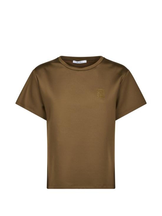 26FW 막스마라 반팔 티셔츠 2621946021MXMQUAGGA006 VERDE KAKI