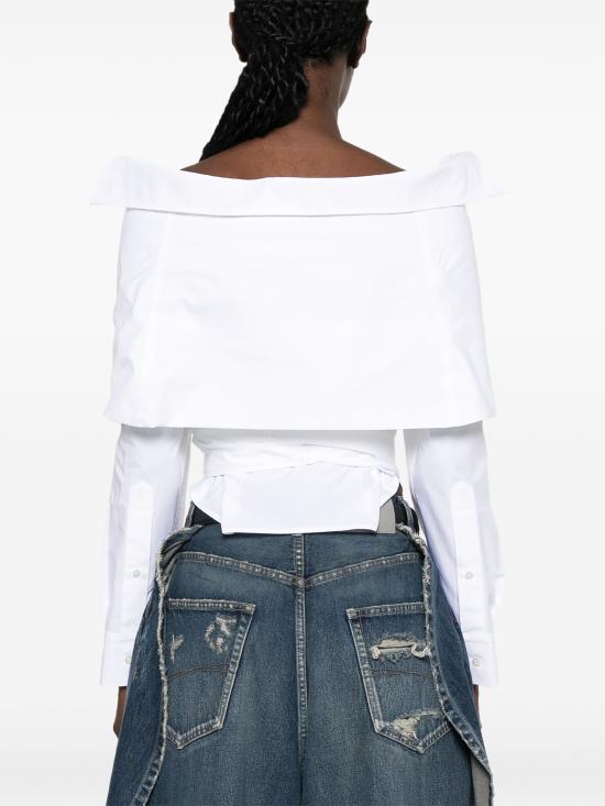 26FW 발렌시아가 셔츠 872123TRM289000 WHITE - BALENCIAGA