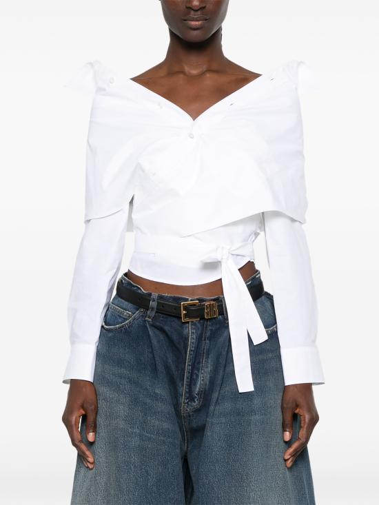 26FW 발렌시아가 셔츠 872123TRM289000 WHITE - BALENCIAGA