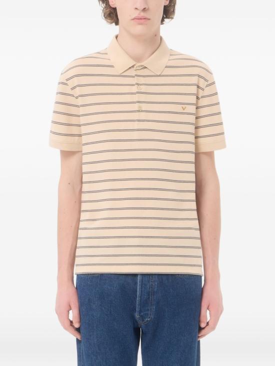 26FW 발렌티노 가라바니 폴로 티셔츠 9V3MH01KBGVRFC BEIGE - VALENTINO GARAVANI