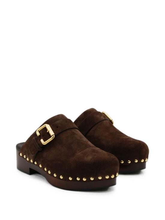 26FW 끌로에 뮬/슬리퍼 CH26S12ZRY27Z Brown - CHLOE