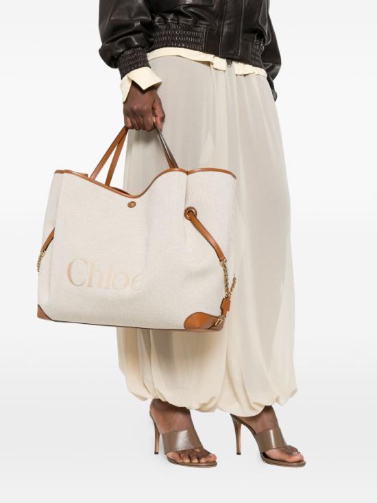 26FW 끌로에 토트백 CH26AS654S6326M Beige - CHLOE