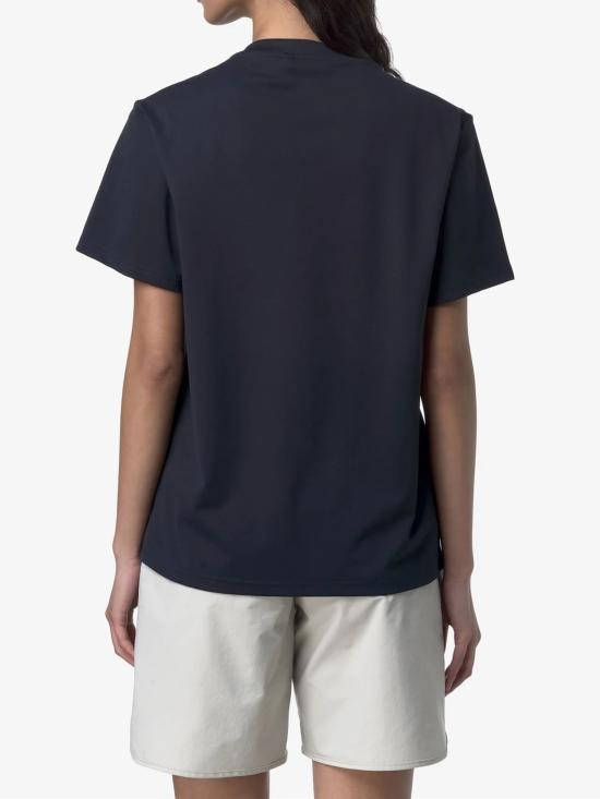 25SS 까웨 반팔 티셔츠 K61278WUNISEX K89 BLUE - K-WAY