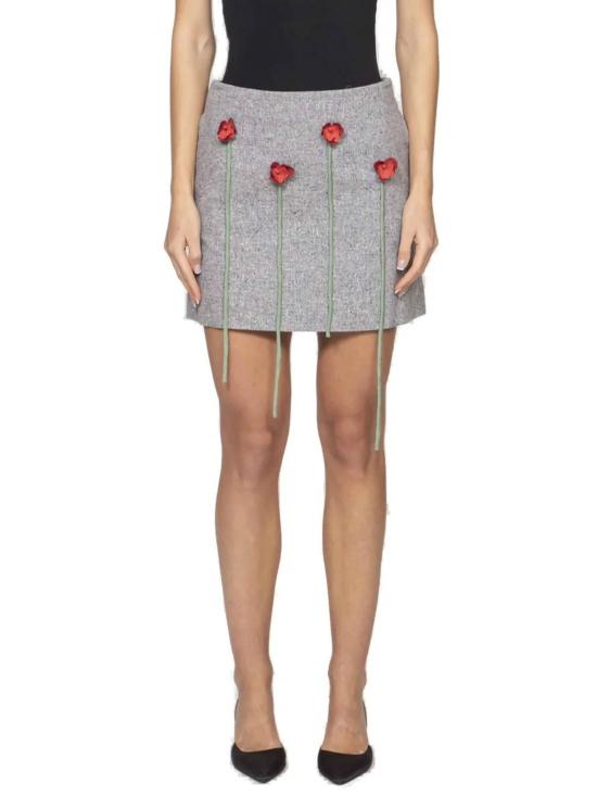 26SS 모스키노 숏 스커트 A01080414 1485 Grey