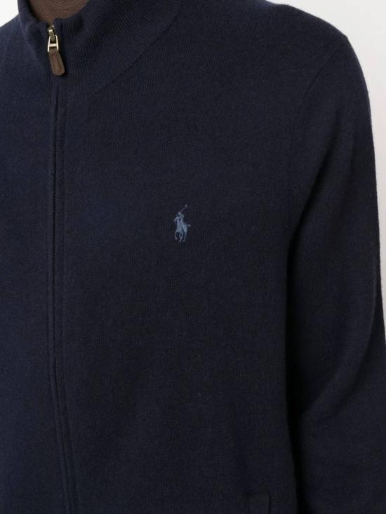 26FW 폴로 랄프로렌 집업 니트 710876719 001 BLUE - POLO RALPH LAUREN