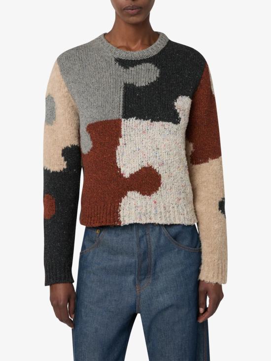 26FW 모스키노 스웨터 EA09425503 1888 MULTICOLOUR - MOSCHINO
