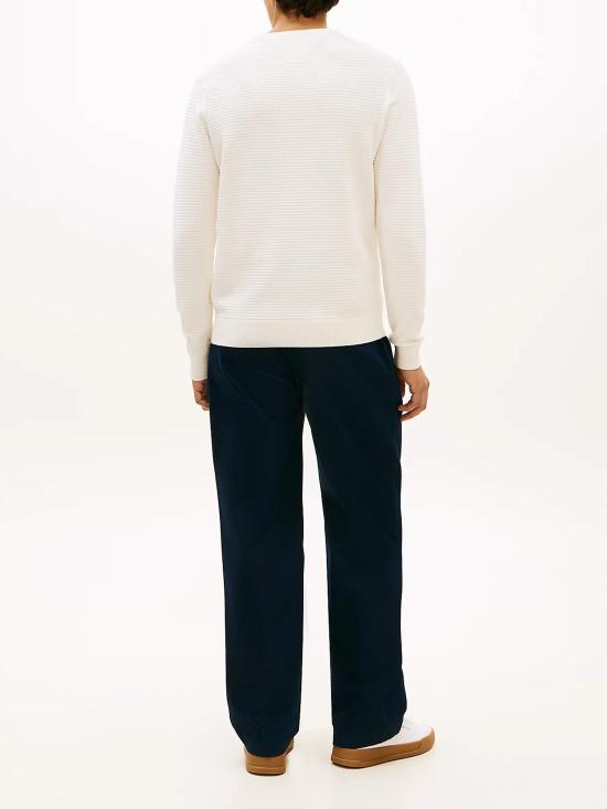 26SS 타미힐피거 스웨터 MW0MW41643 Z00 WHITE - TOMMY HILFIGER