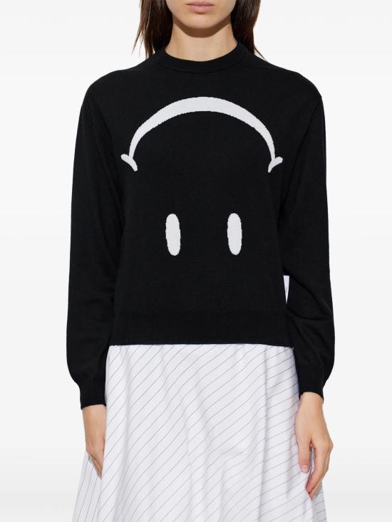 26FW 모스키노 스웨터 EA09405500 3555 BLACK - MOSCHINO