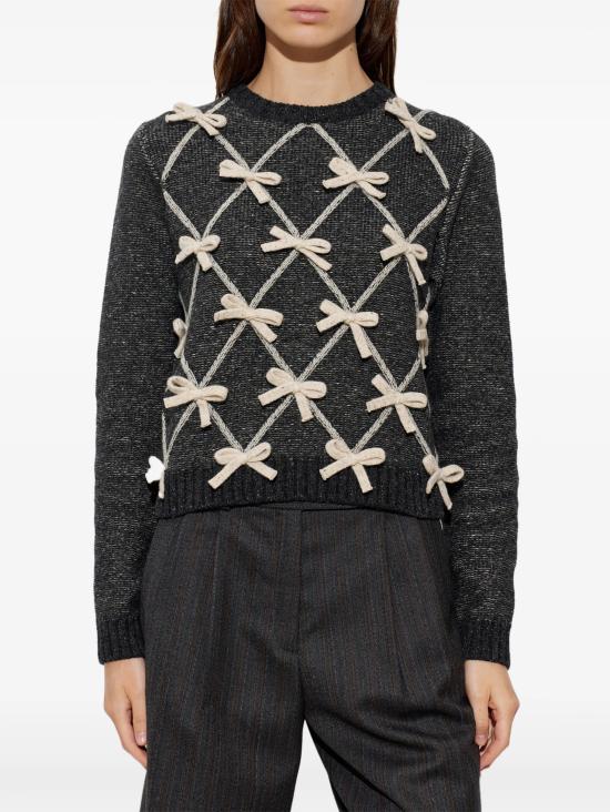 26FW 모스키노 스웨터 EA09085503 2500 GREY - MOSCHINO