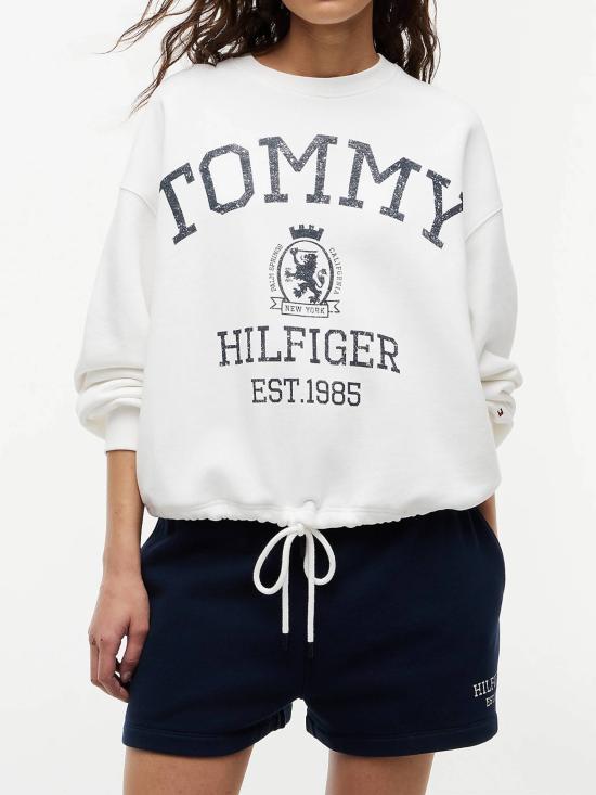 26FW 타미힐피거 스웨터 WW0WW50941 YBL WHITE - TOMMY HILFIGER