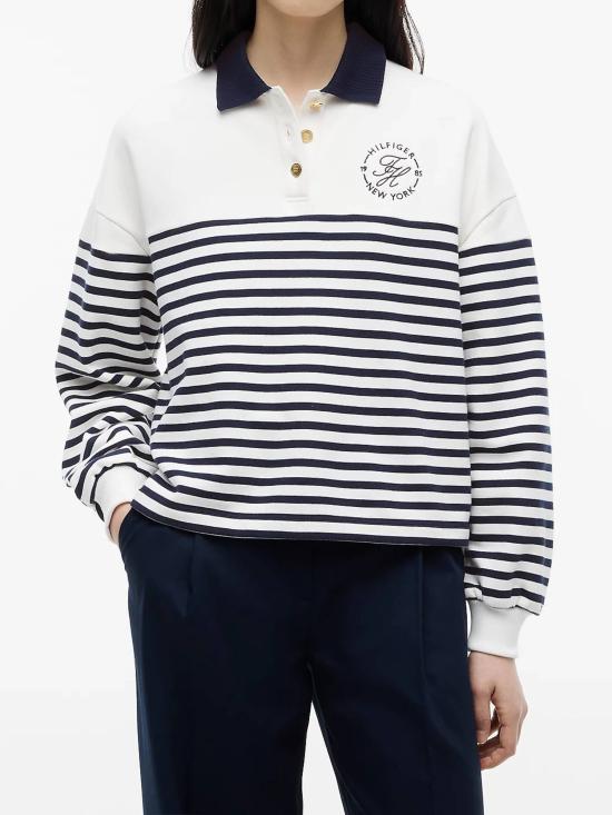 26FW 타미힐피거 폴로 티셔츠 WW0WW50036 0FG MULTICOLOUR - TOMMY HILFIGER