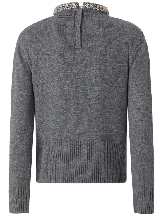 26FW 핑코 스웨터 107274A3GI II2 GREY - PINKO