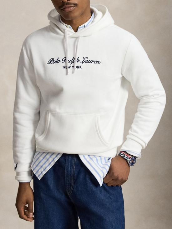 26FW 폴로 랄프로렌 후드 티셔츠 710B26089 003 WHITE - POLO RALPH LAUREN