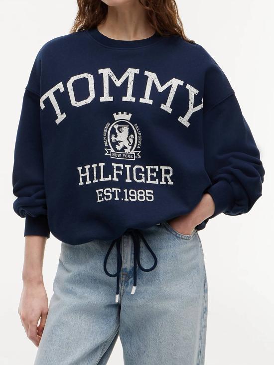 26FW 타미힐피거 스웨터 WW0WW50941 C1G BLUE - TOMMY HILFIGER