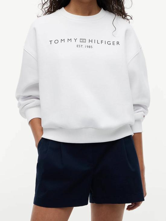 26FW 타미힐피거 스웨터 WW0WW47831 YCF WHITE - TOMMY HILFIGER