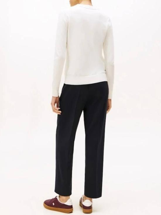 26FW 타미힐피거 스웨터 WW0WW44984 Z00 WHITE - TOMMY HILFIGER