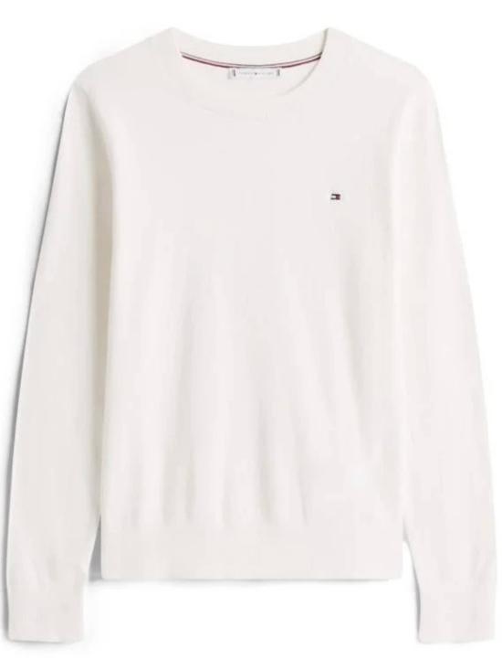 26FW 타미힐피거 스웨터 WW0WW44984 Z00 WHITE