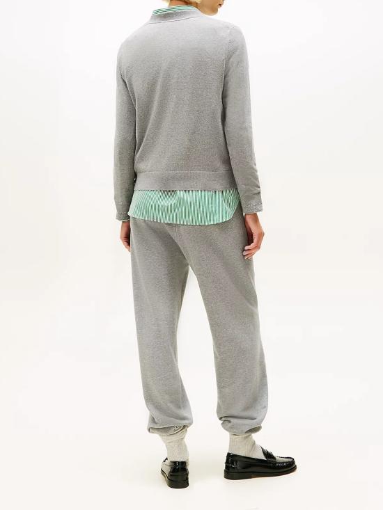 26SS 타미힐피거 스웨터 WW0WW44984 P61 GREY - TOMMY HILFIGER