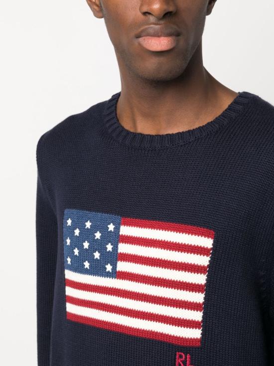 26FW 폴로 랄프로렌 스웨터 710718281 006 BLUE - POLO RALPH LAUREN