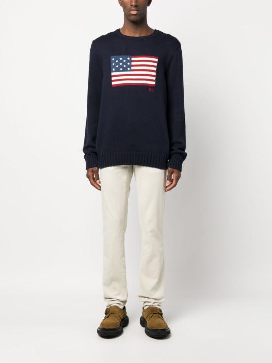 26FW 폴로 랄프로렌 스웨터 710718281 006 BLUE - POLO RALPH LAUREN