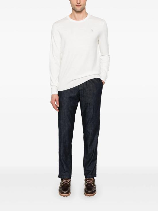 26FW 폴로 랄프로렌 스웨터 710890558 506 WHITE - POLO RALPH LAUREN