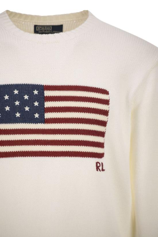 26FW 폴로 랄프로렌 스웨터 710718281 009 WHITE - POLO RALPH LAUREN