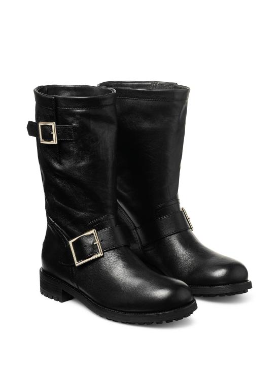 26FW 지미추 부츠 BIKERMID BLACK - JIMMY CHOO