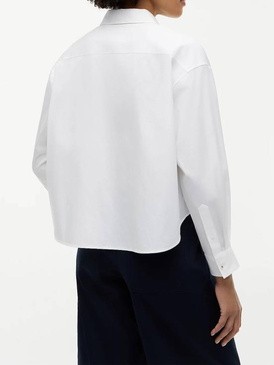 26FW 타미힐피거 셔츠 WW0WW49940 YCF WHITE - TOMMY HILFIGER