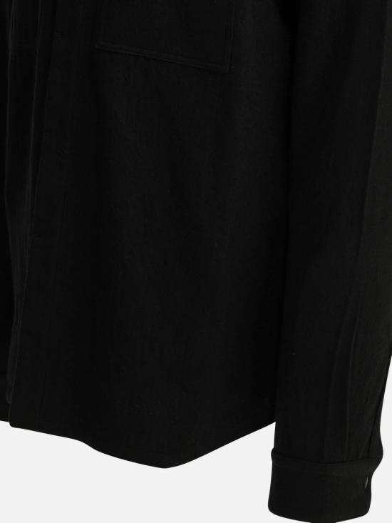 26FW 릭 오웬스 긴팔 셔츠 RU02F4291FLM 09 BLACK - RICK OWENS