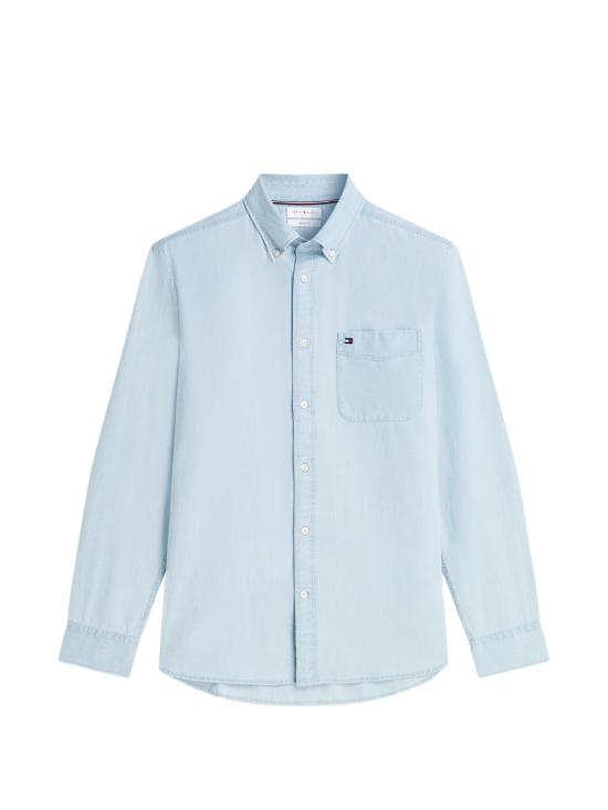 26FW 타미힐피거 긴팔 셔츠 MW0MW43316 0GY BLUE