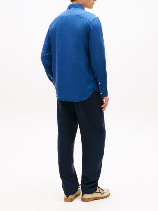 26SS 타미힐피거 긴팔 셔츠 MW0MW41530 C3I BLUE - TOMMY HILFIGER
