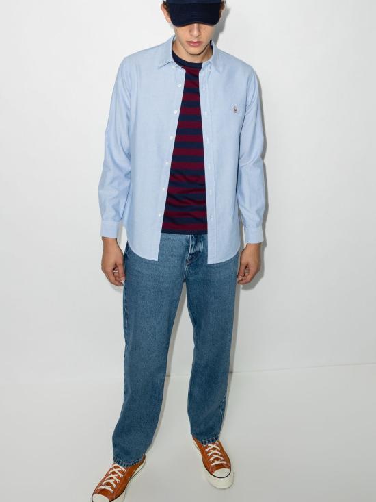 26FW 폴로 랄프로렌 긴팔 셔츠 710549084 007 BLUE - POLO RALPH LAUREN