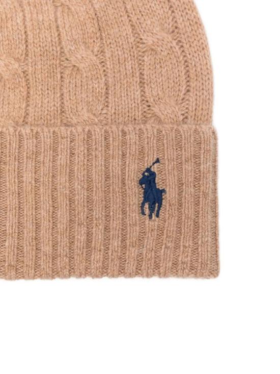 26FW 폴로 랄프로렌 비니 455981442 004 BROWN - POLO RALPH LAUREN