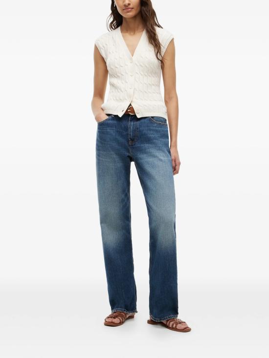 26FW 타미힐피거 베스트 WW0WW50075 Z00 WHITE - TOMMY HILFIGER