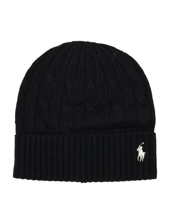 26FW 폴로 랄프로렌 비니 455981442 001 BLACK