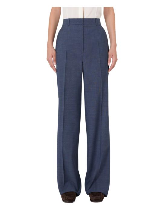 26FW 막스마라 스튜디오 수트 팬츠 2626136041600 008 BLUE - MAX MARA STUDIO
