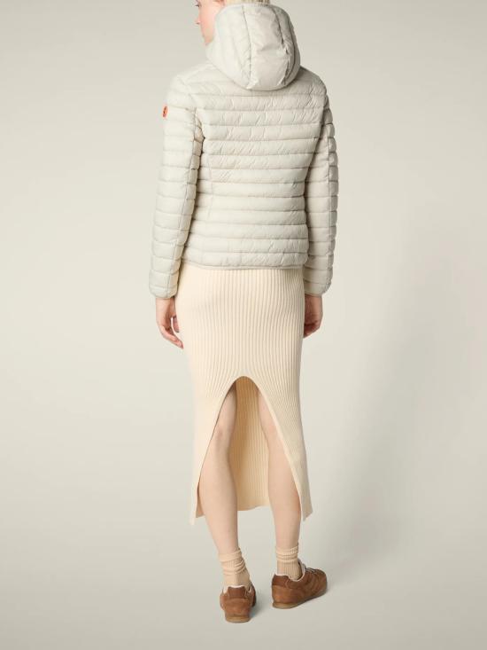 26SS 세이브더덕 숏패딩 D33620WGIGA01 40019 NUDE NEUTRALS - SAVE THE DUCK