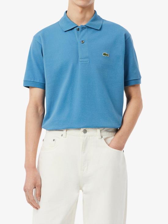 26SS 라코스테 클래식 핏 피케 폴로 셔츠 L1212 JBK BLUE - LACOSTE