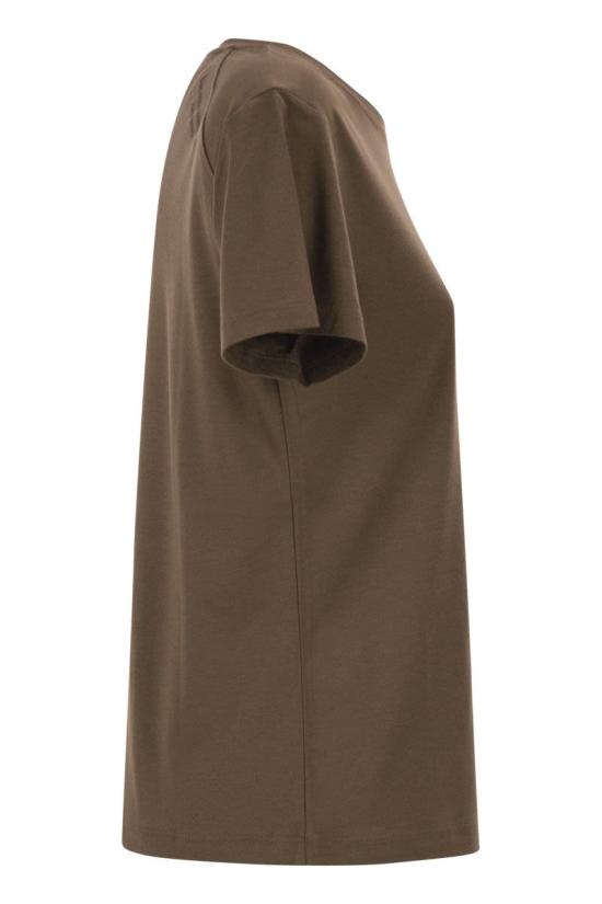 26FW 막스마라 반팔 티셔츠 2629976011600 003 BROWN - MAX MARA