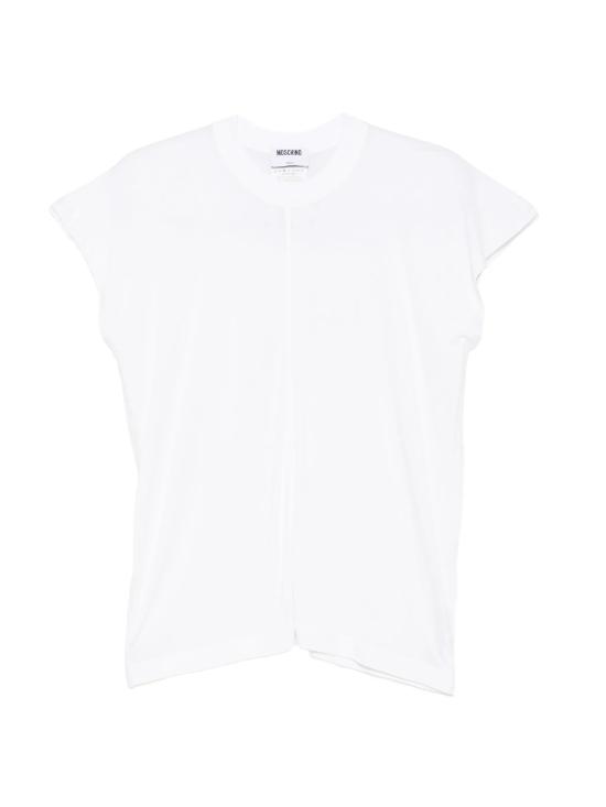 26SS 모스키노 민소매 티셔츠 A07100440 0001 White