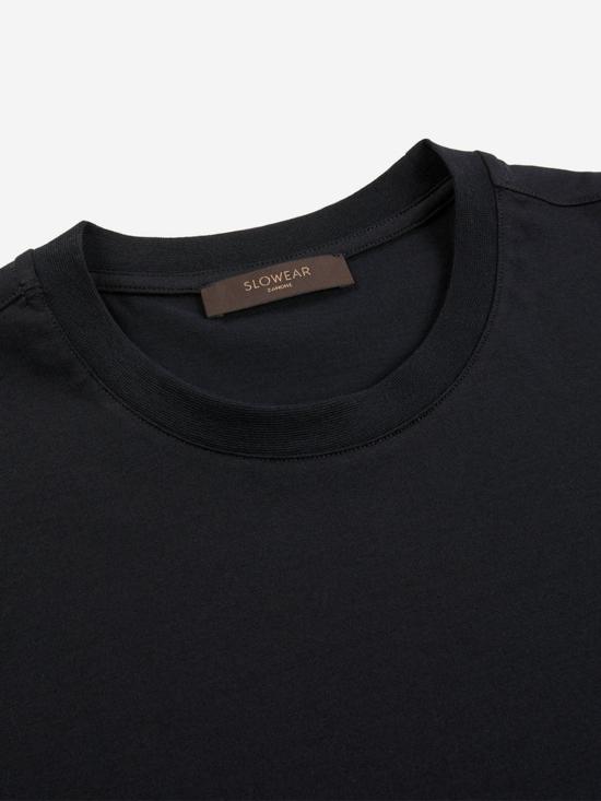 26SS 자노네 반팔 티셔츠 810324ZQ317 Z0542 Black - ZANONE