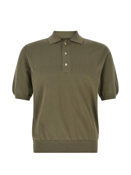 26SS 자노네 폴로 티셔츠 810332ZY318 Z1678 Olive green