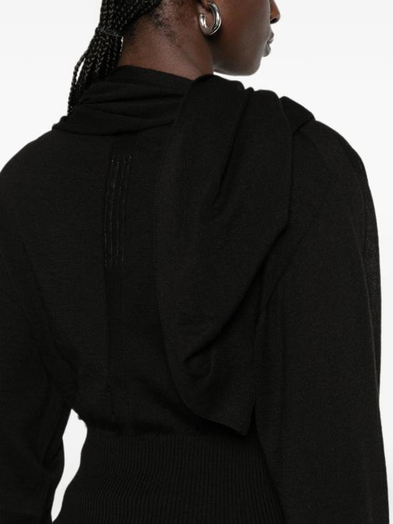 26FW 릭 오웬스 긴팔 티셔츠 RP02F5622M 09 BLACK - RICK OWENS