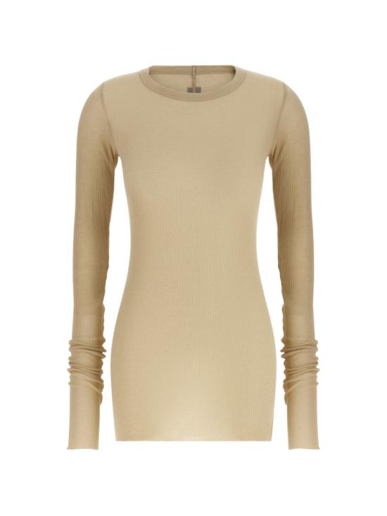 26SS 릭 오웬스 긴팔 티셔츠 RP01F6202RC 138 NUDE NEUTRALS