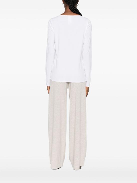 26FW 월포드 긴팔 티셔츠 53336 1300 WHITE - WOLFORD
